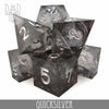 Quicksilver Liquid Core Dice Set by DNDDICE.COM