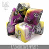 Radioactive Waste Dice Set by DNDDICE.COM