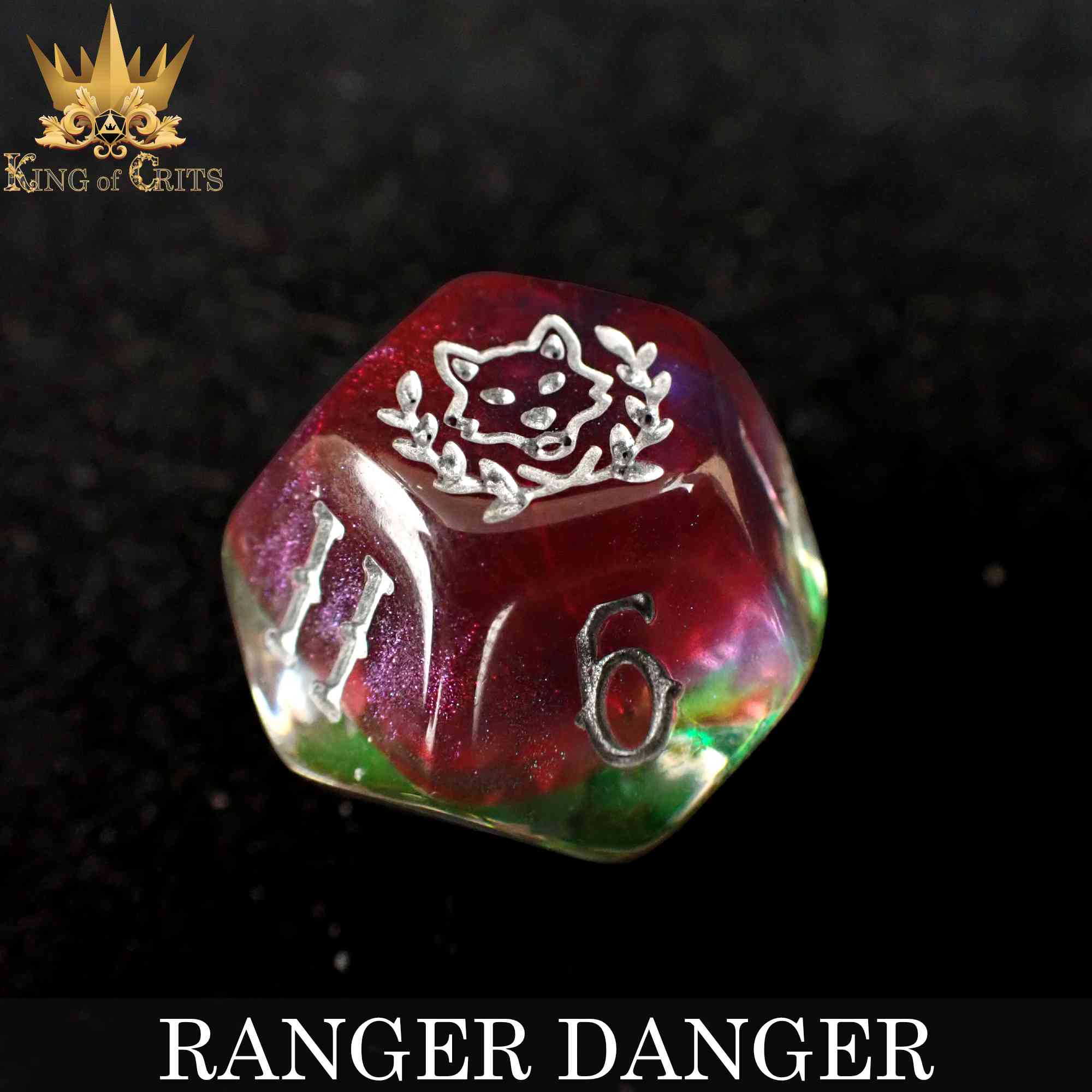Ranger Danger 11 Dice Set by DNDDICE.COM