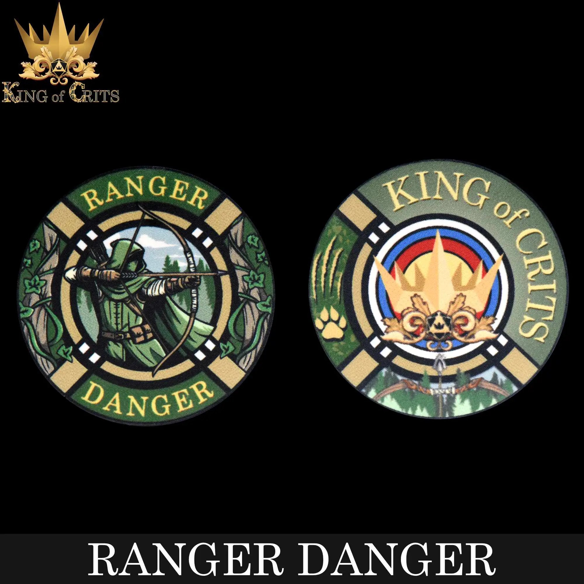 Ranger Danger 11 Dice Set by DNDDICE.COM