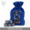 Harry Potter - Ravenclaw Dice Bag & 5D6 by DNDDICE.COM