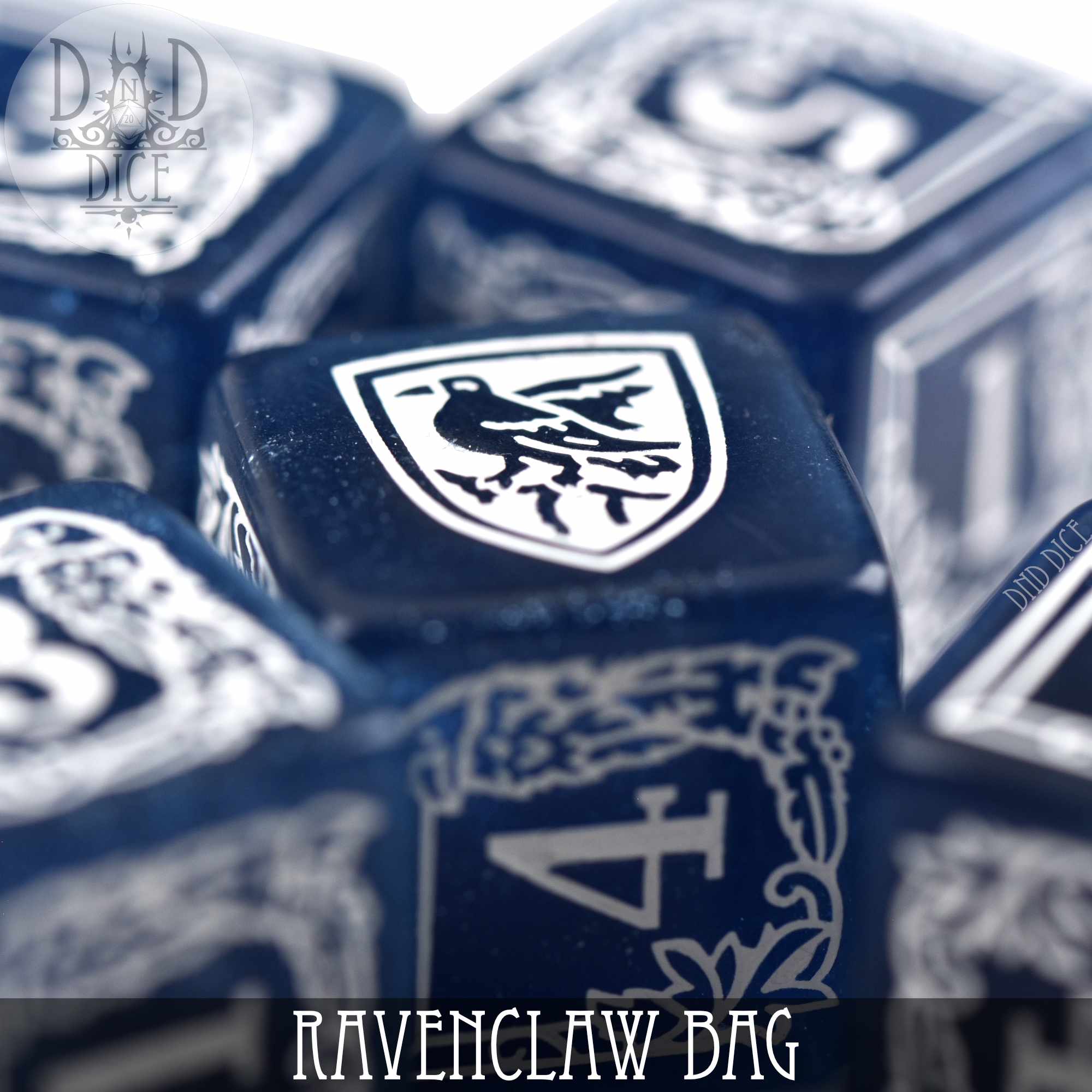 Harry Potter - Ravenclaw Dice Bag & 5D6 by DNDDICE.COM