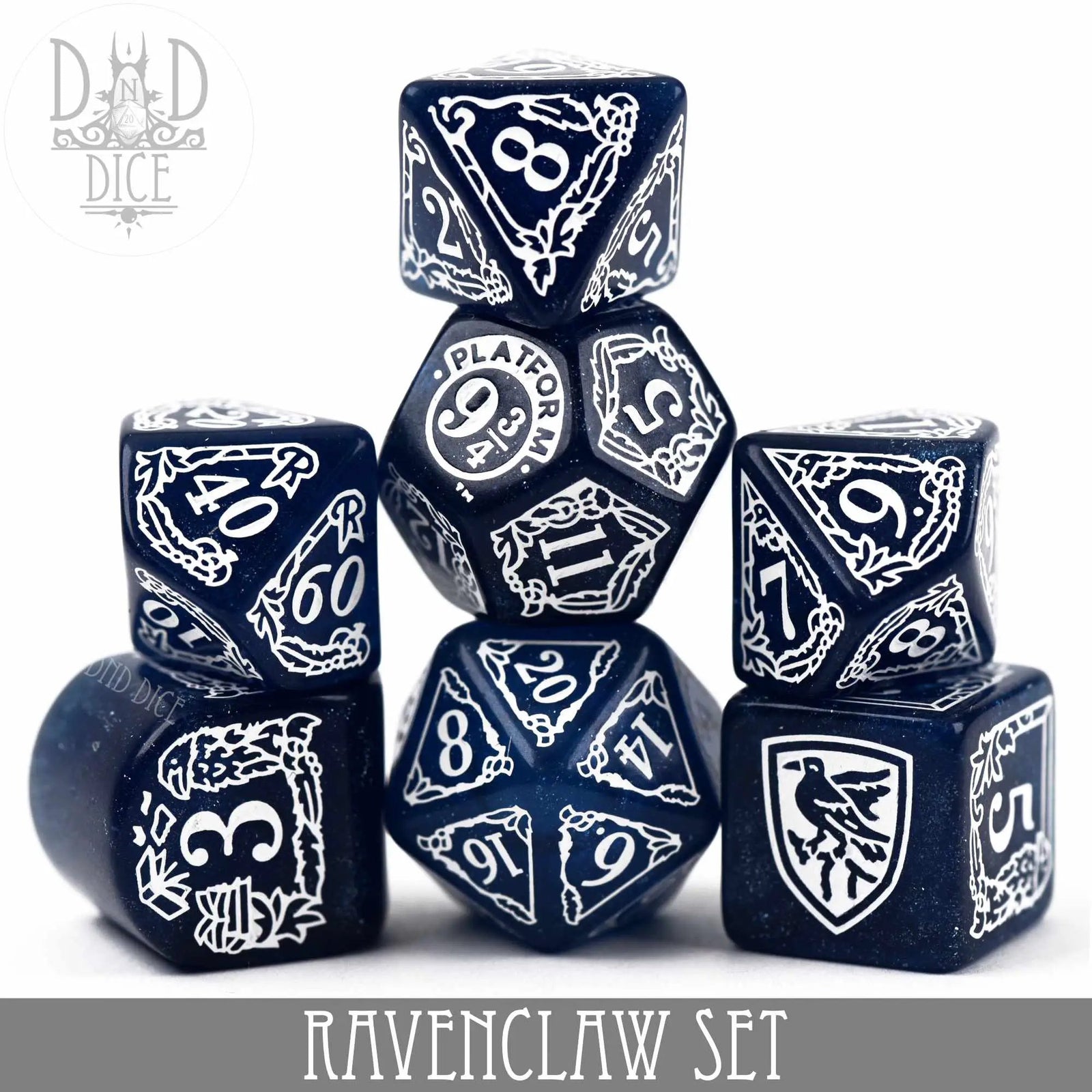 Harry Potter - Ravenclaw Dice Set by DNDDICE.COM