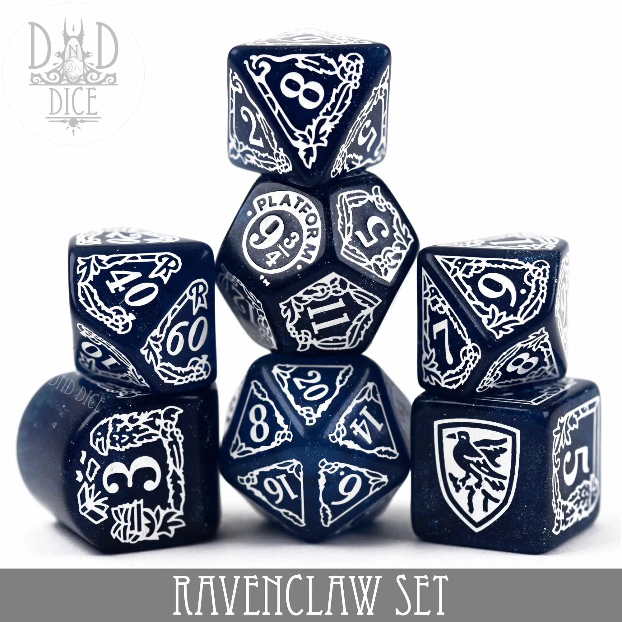 Harry Potter - Ravenclaw Dice Set by DNDDICE.COM