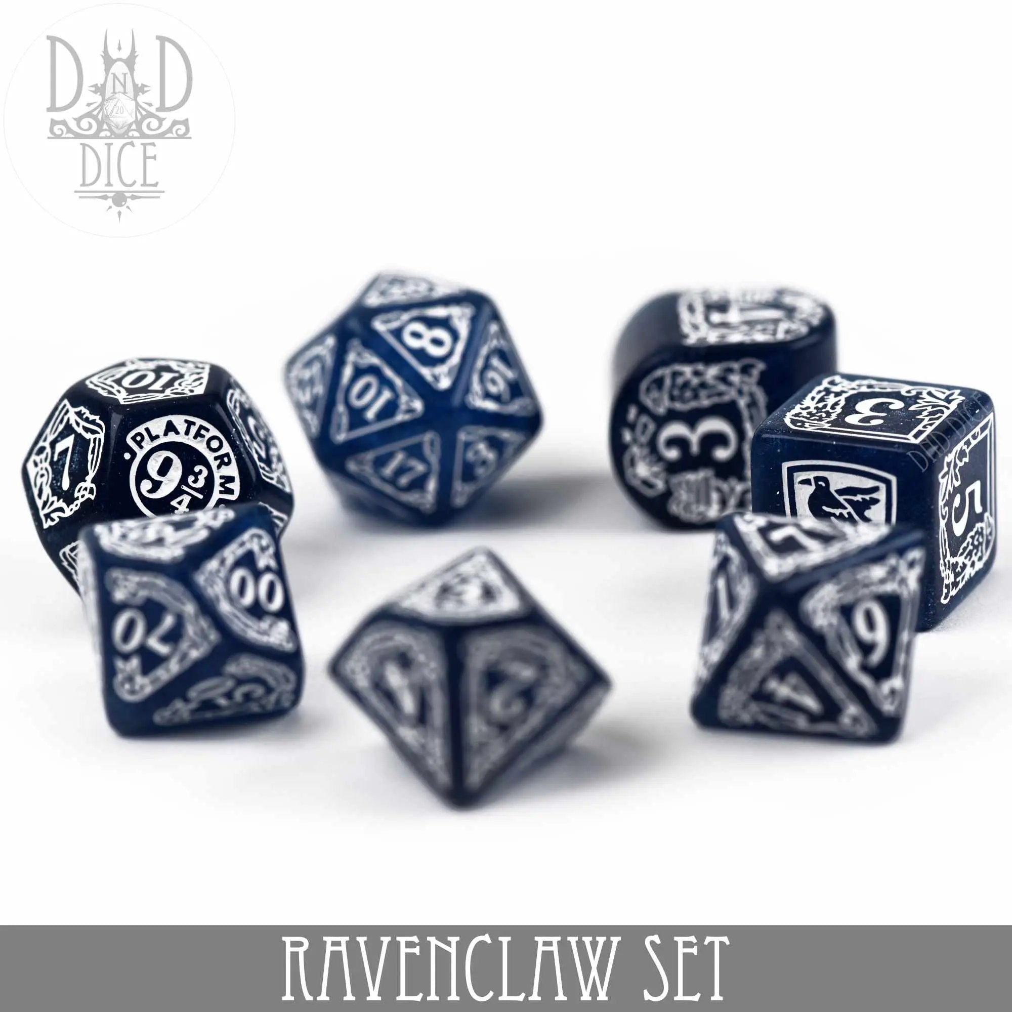 Harry Potter - Ravenclaw Dice Set by DNDDICE.COM