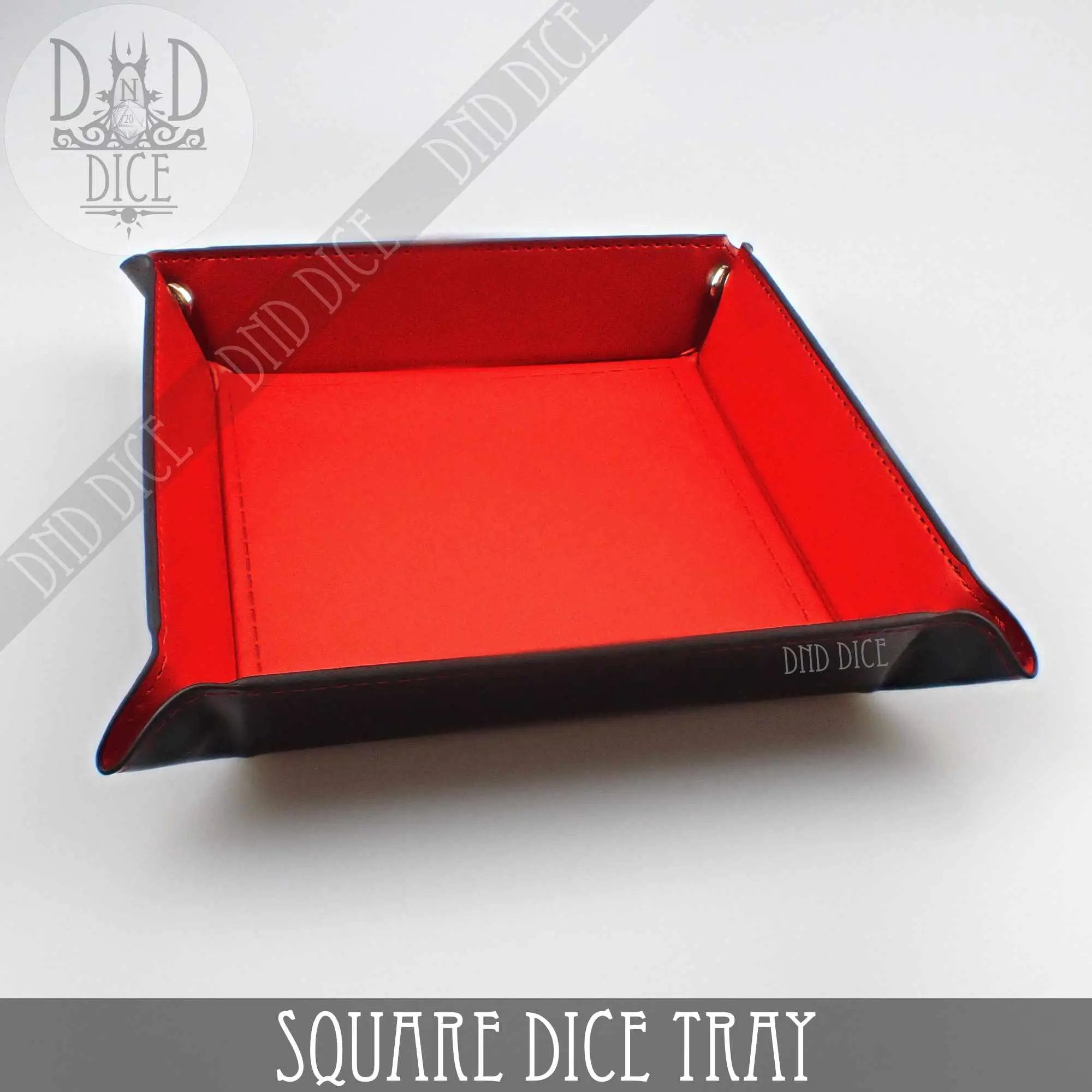 Square Dice Tray (6 Colors) by DNDDICE.COM