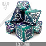 Reef Giant Dice Set (Oversized) by DNDDICE.COM