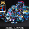 Retro Arcade 11 Dice Set by DNDDICE.COM