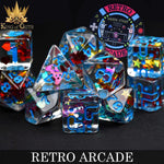 Retro Arcade 11 Dice Set by DNDDICE.COM
