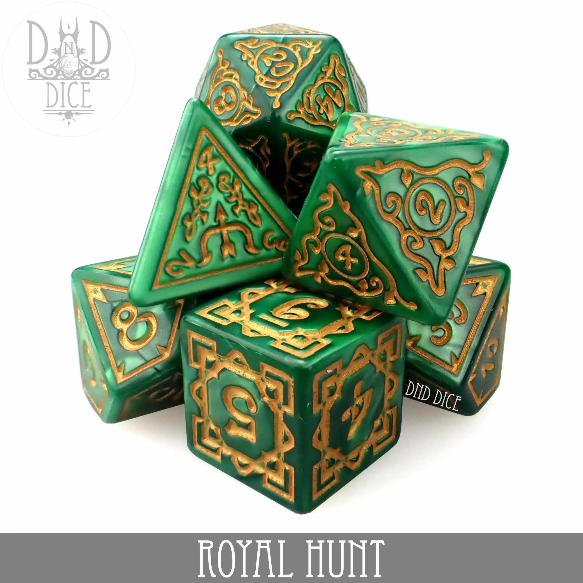 Royal Hunt Dice Set by DNDDICE.COM