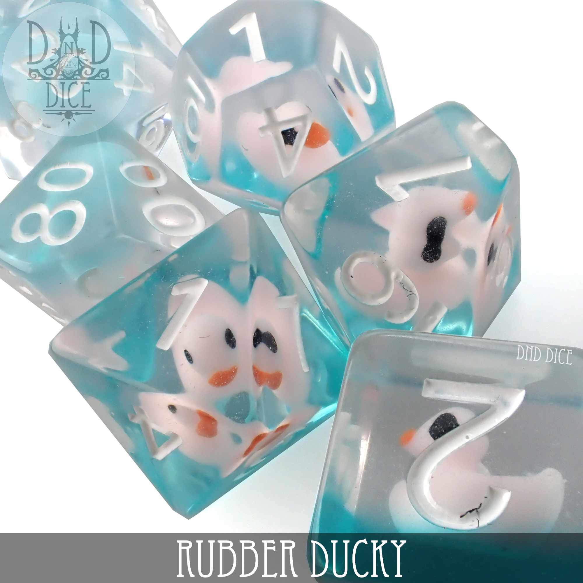 Rubber Ducky Dice Set by DNDDICE.COM