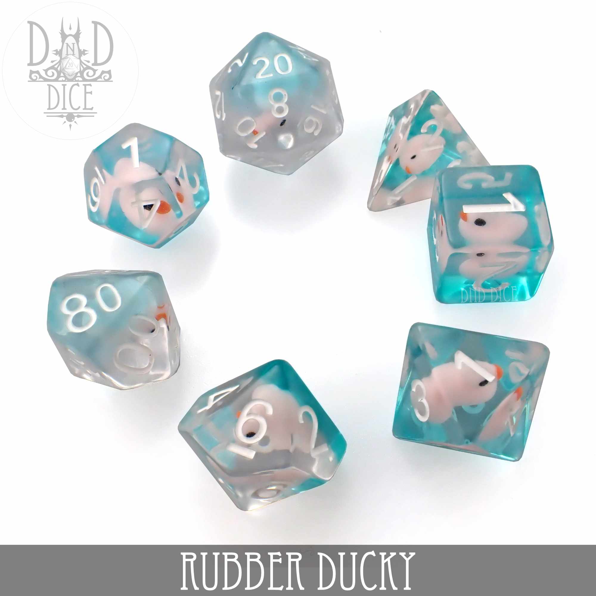 Rubber Ducky Dice Set by DNDDICE.COM