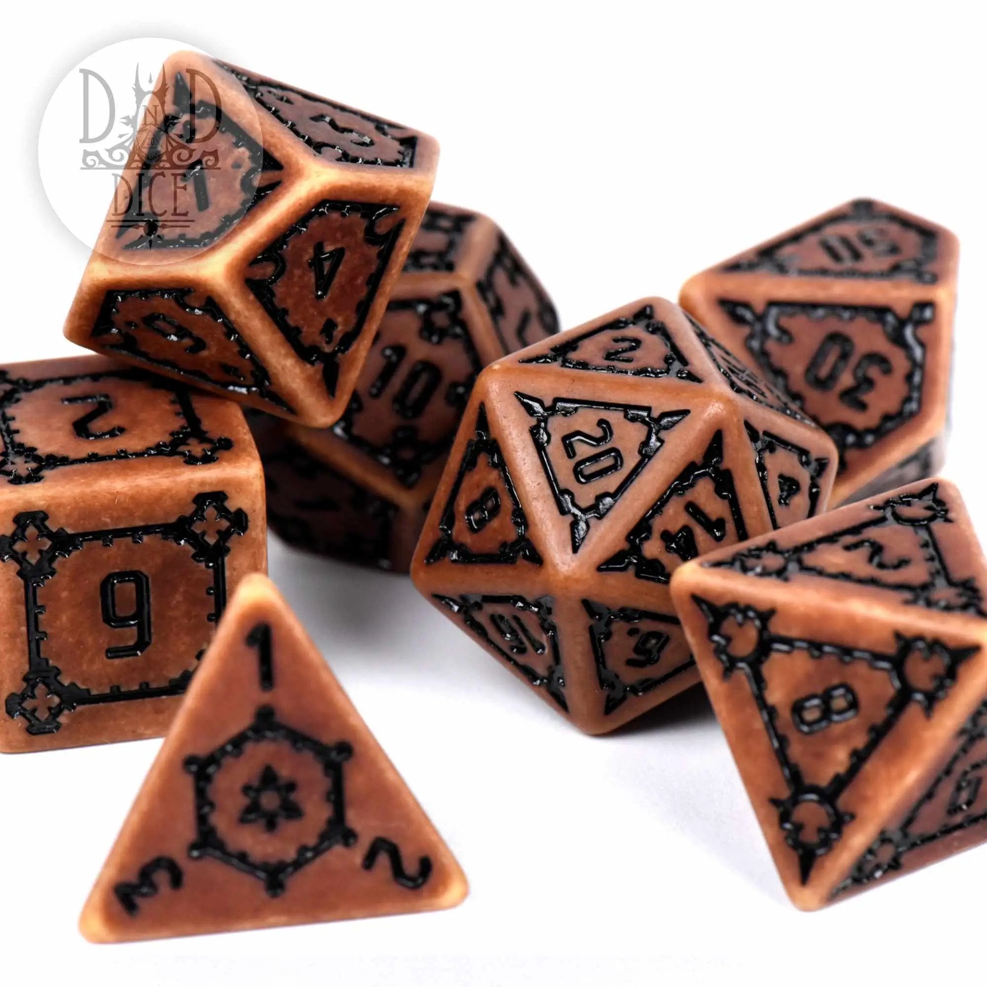 Sand Giant Dice Set (Oversize) by DNDDICE.COM