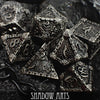 Shadow Arts Metal Dice Set by DNDDICE.COM