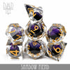 Shadow Fiend Liquid Core Dice Set by DNDDICE.COM