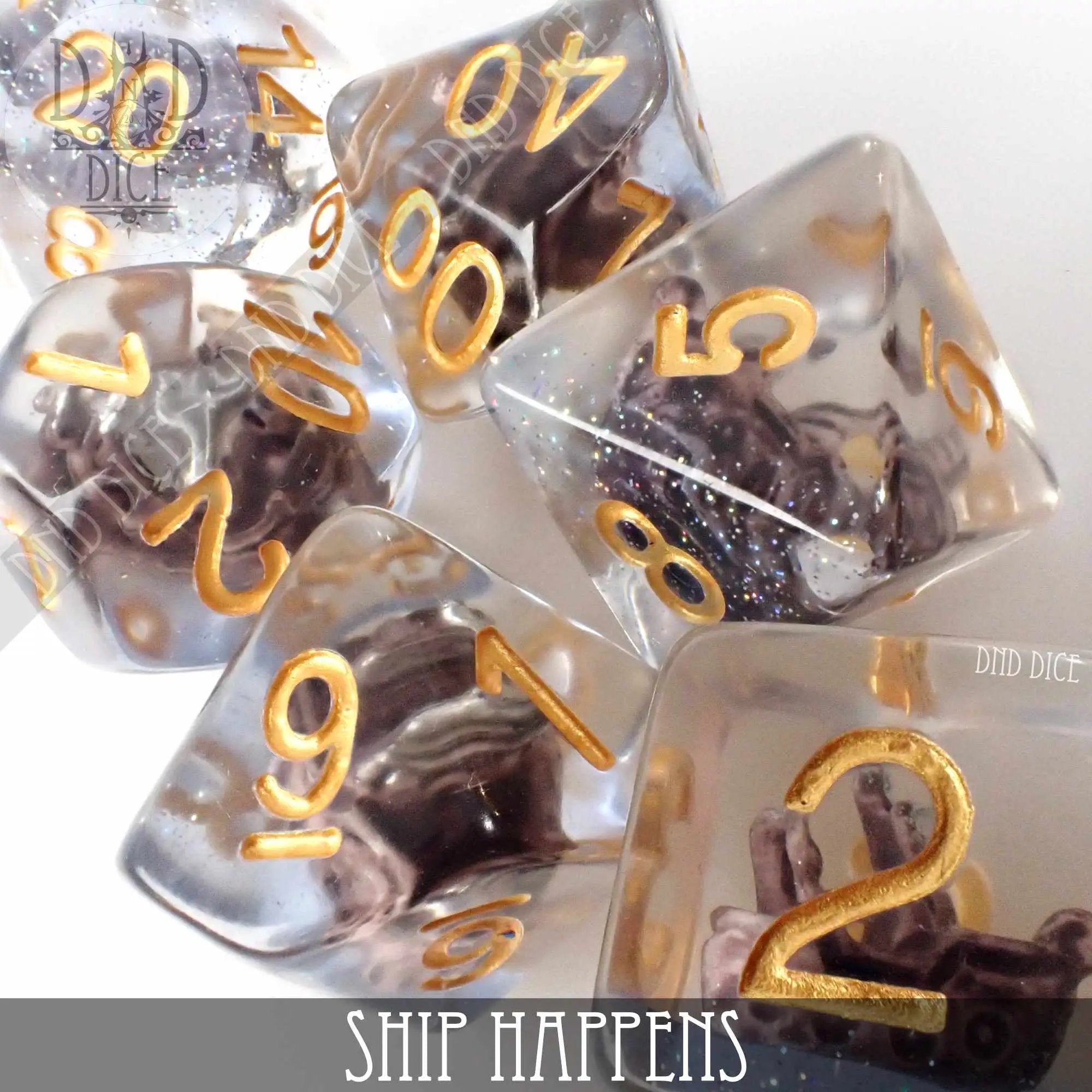 Ship Happens Dice Set by DNDDICE.COM
