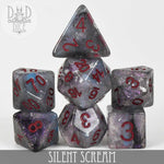 Silent Scream Dice Set by DNDDICE.COM