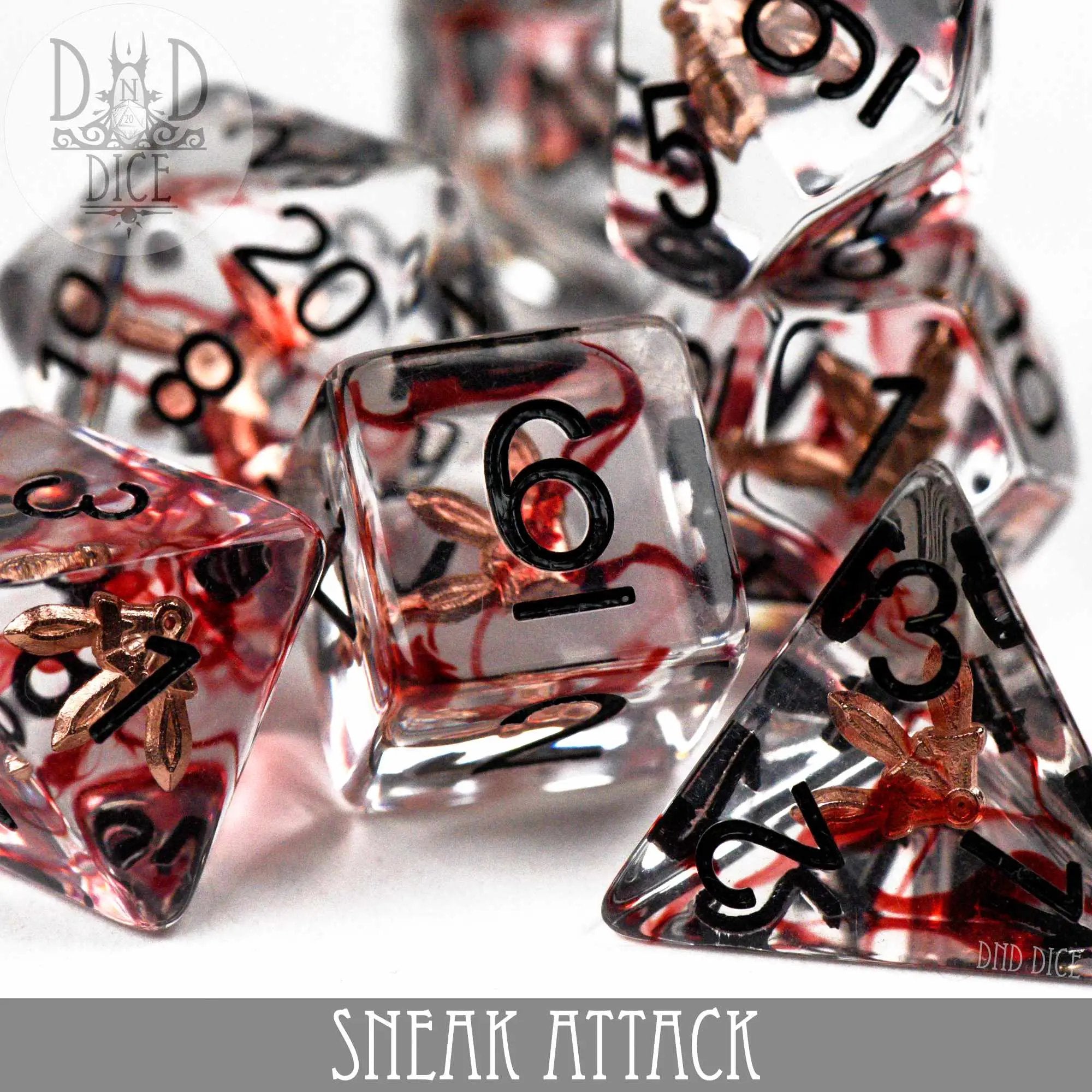 Sneak Attack Dice Set by DNDDICE.COM