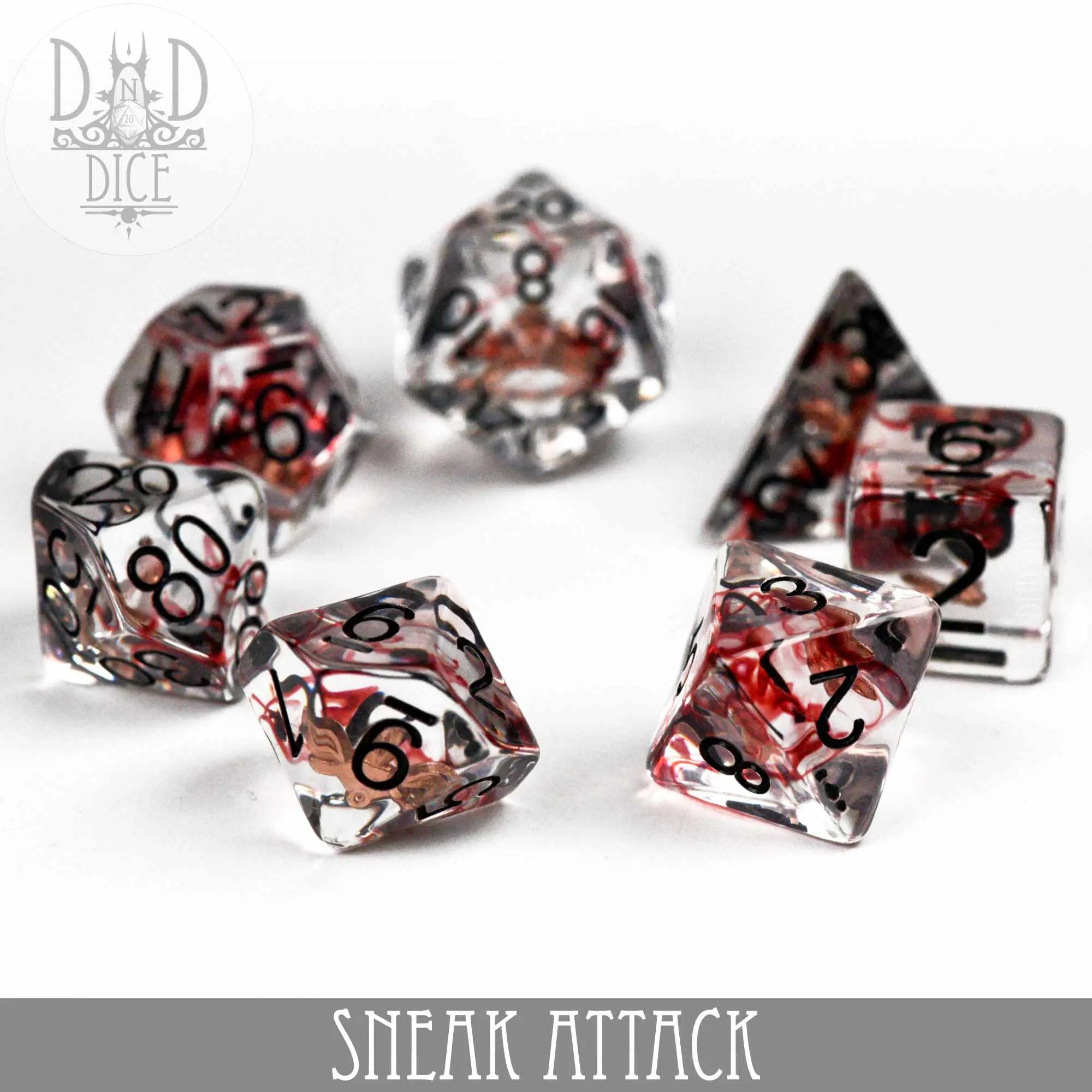 Sneak Attack Dice Set by DNDDICE.COM