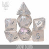 Snow Blind Dice Set by DNDDICE.COM