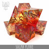 Solar Flare Handmade Dice Set by DNDDICE.COM