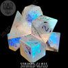 Stained Glass Frosted Dice Set (Gift Box) by DNDDICE.COM