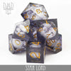 Star Lord Liquid Core Dice Set by DNDDICE.COM