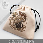 Steampunk Dice Bag by DNDDICE.COM