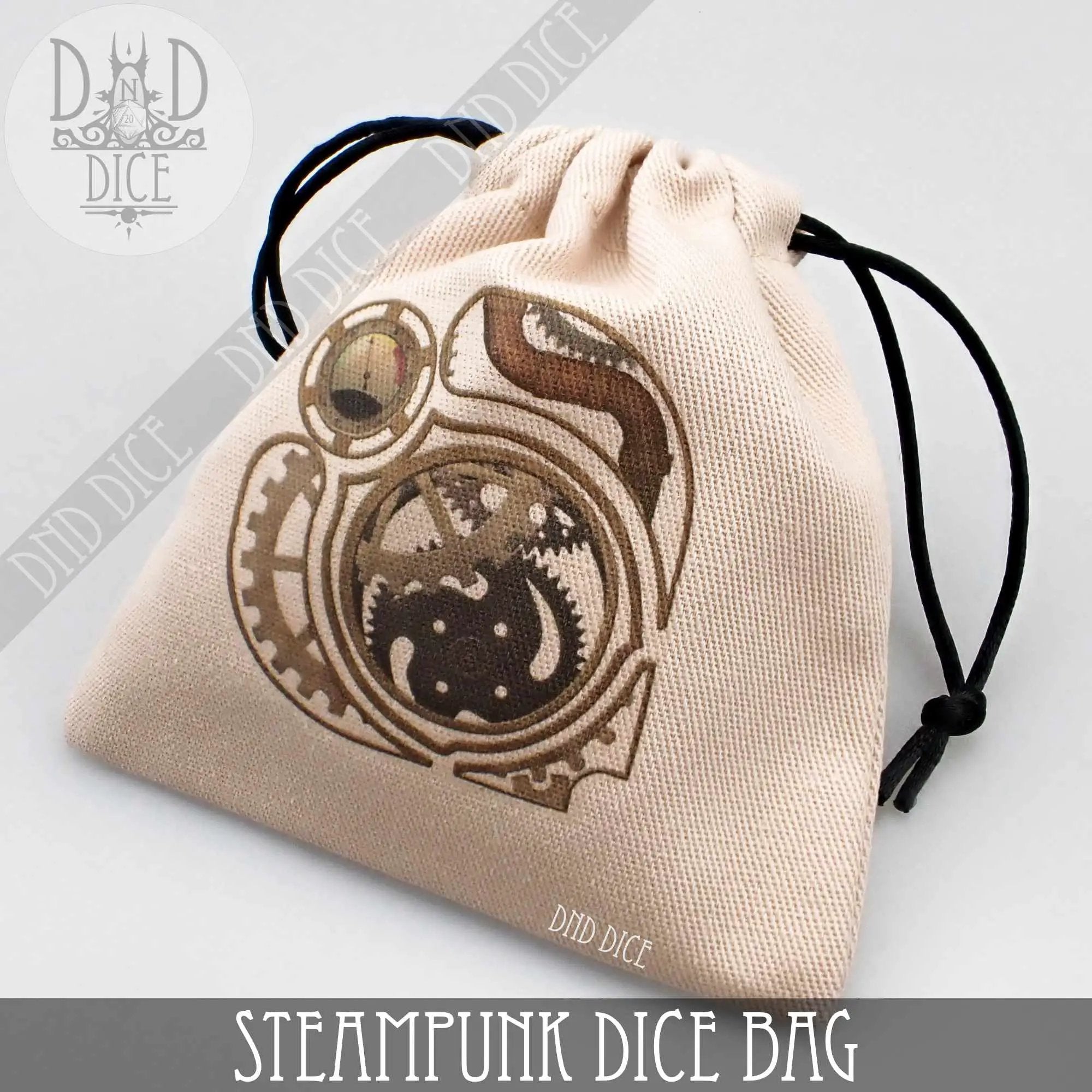 Steampunk Dice Bag by DNDDICE.COM