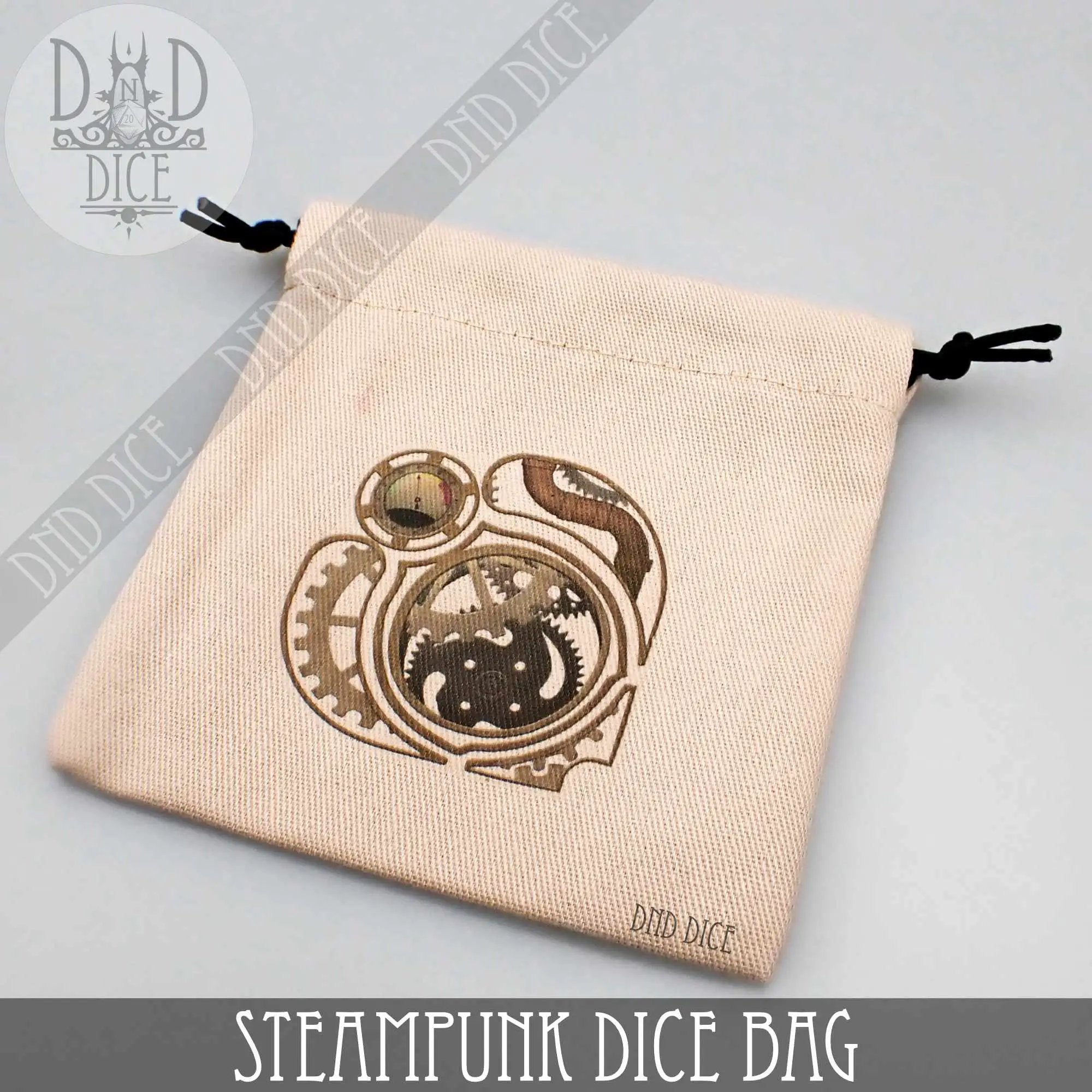 Steampunk Dice Bag by DNDDICE.COM