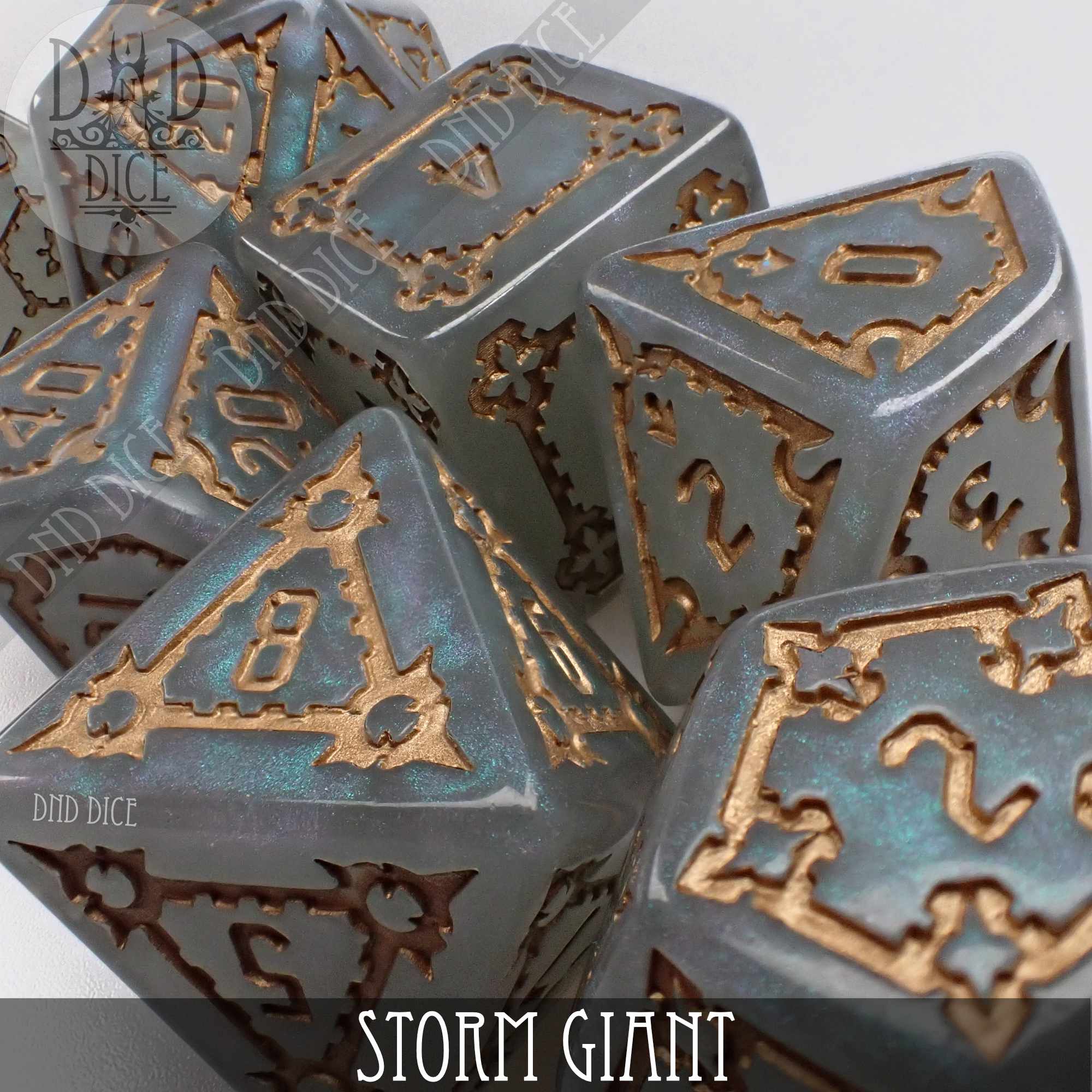 Storm Giant Dice Set (Oversize) by DNDDICE.COM