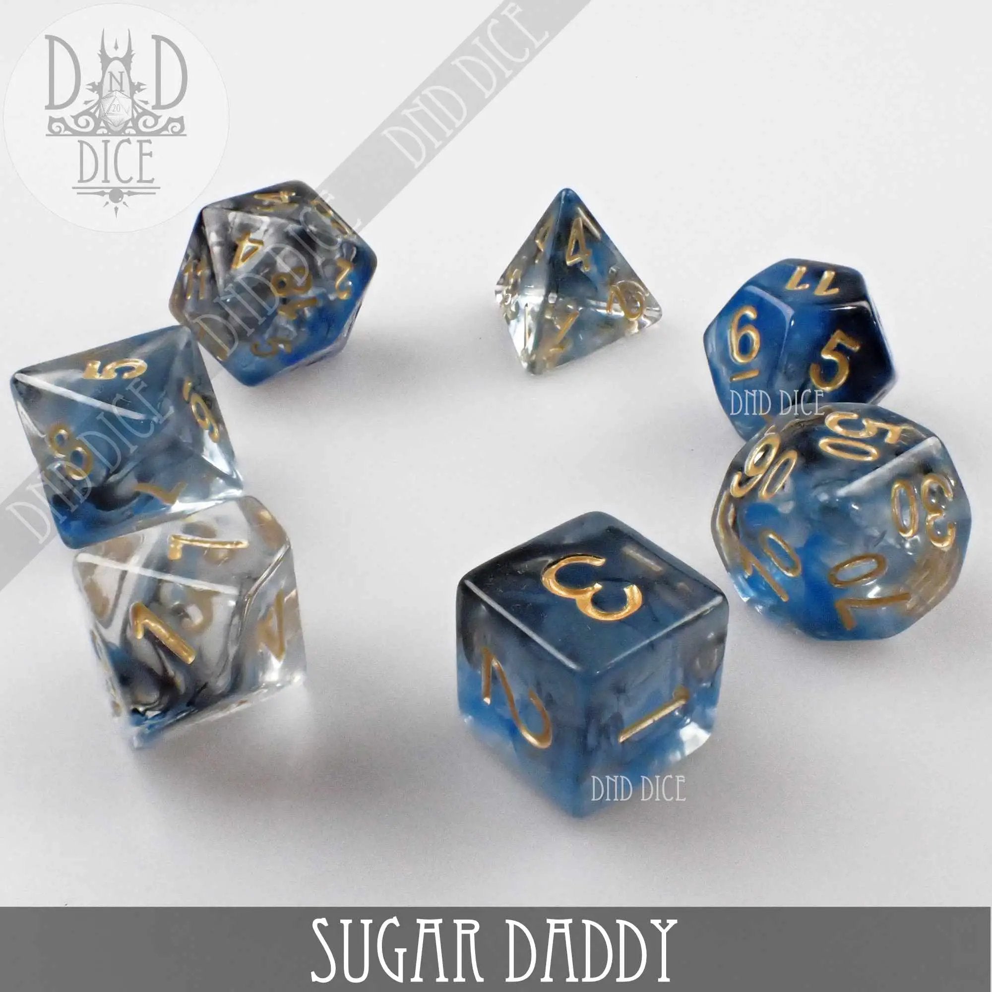 Sugar Daddy Dice Set by DNDDICE.COM