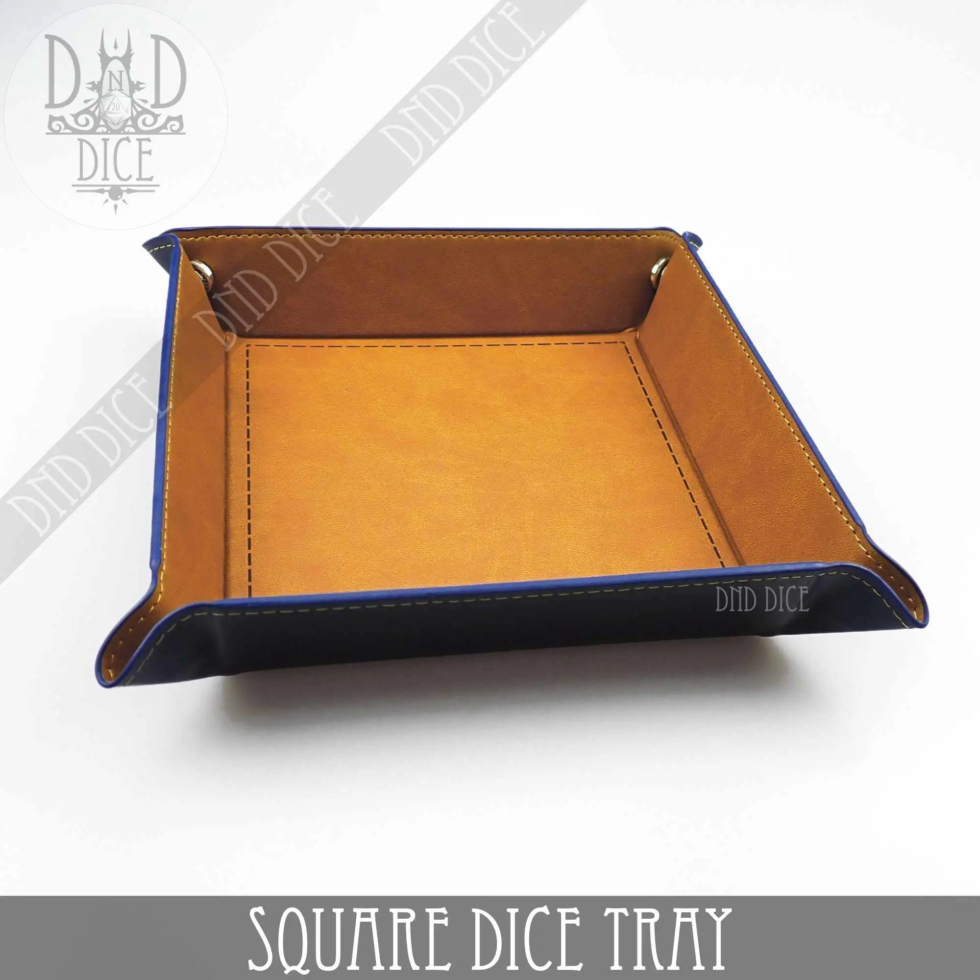 Square Dice Tray (6 Colors) by DNDDICE.COM