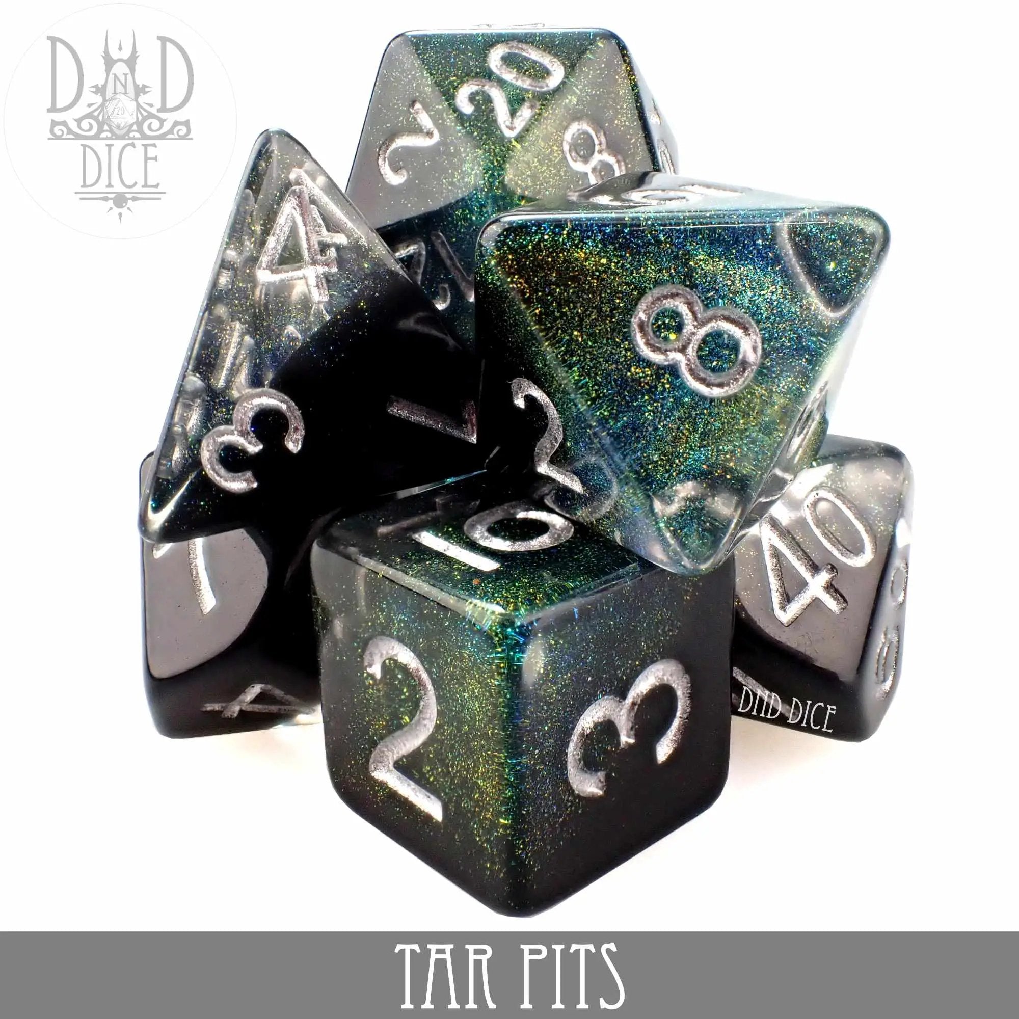 Tar Pits Dice Set by DNDDICE.COM