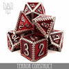 Terror Construct Metal Dice Set by DNDDICE.COM