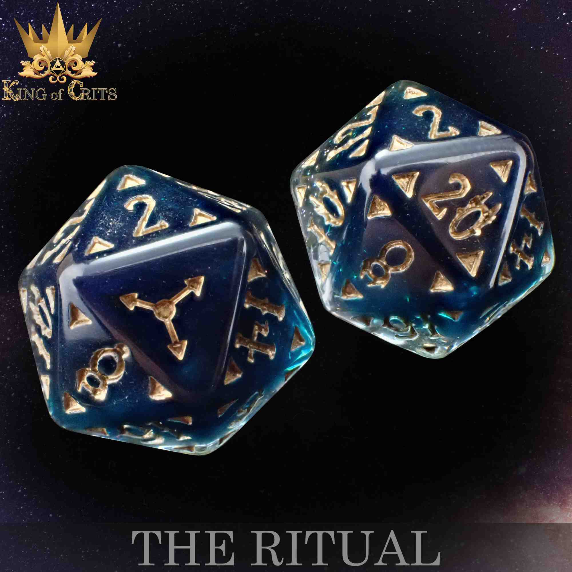 The Ritual 11 Dice Set by DNDDICE.COM
