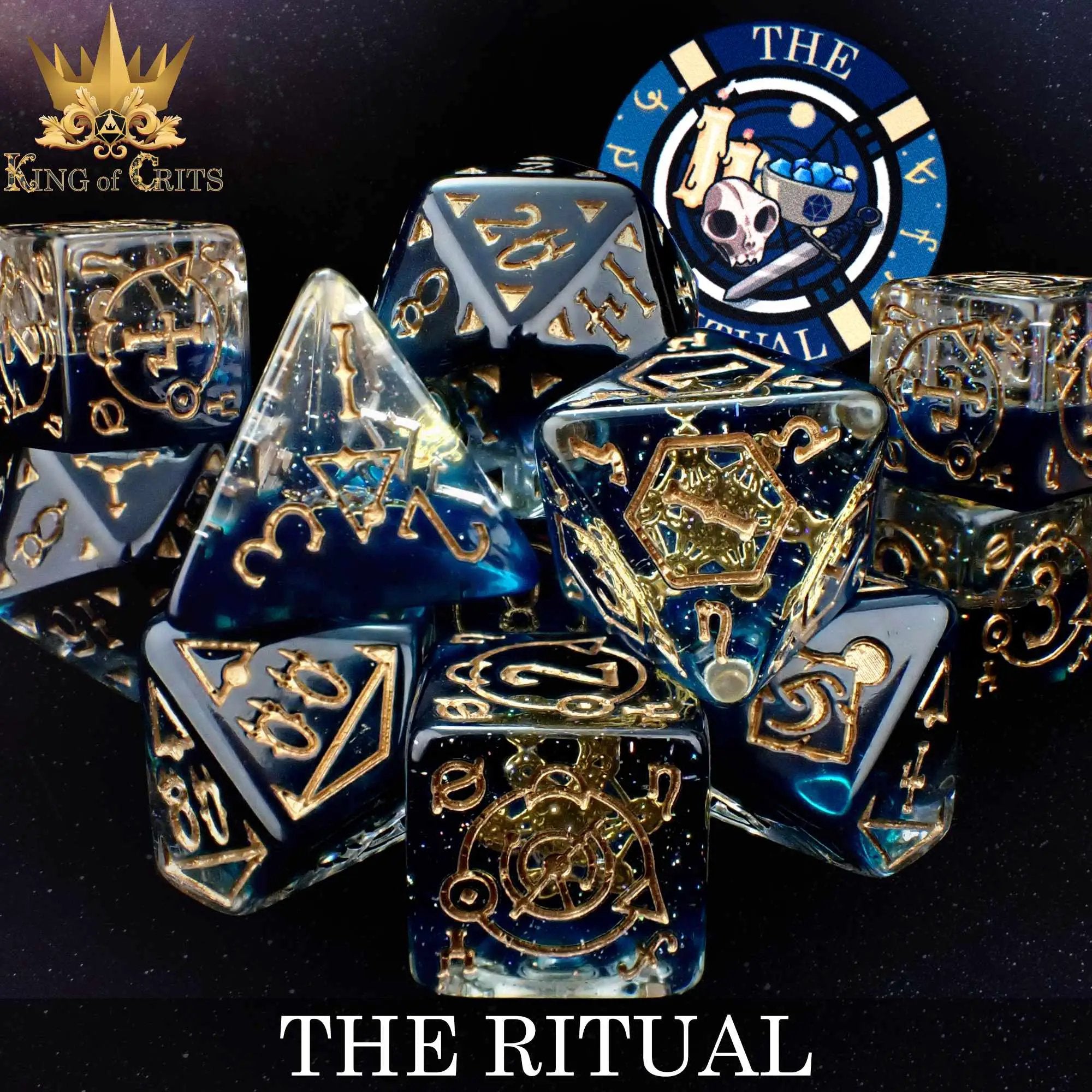 The Ritual 11 Dice Set by DNDDICE.COM