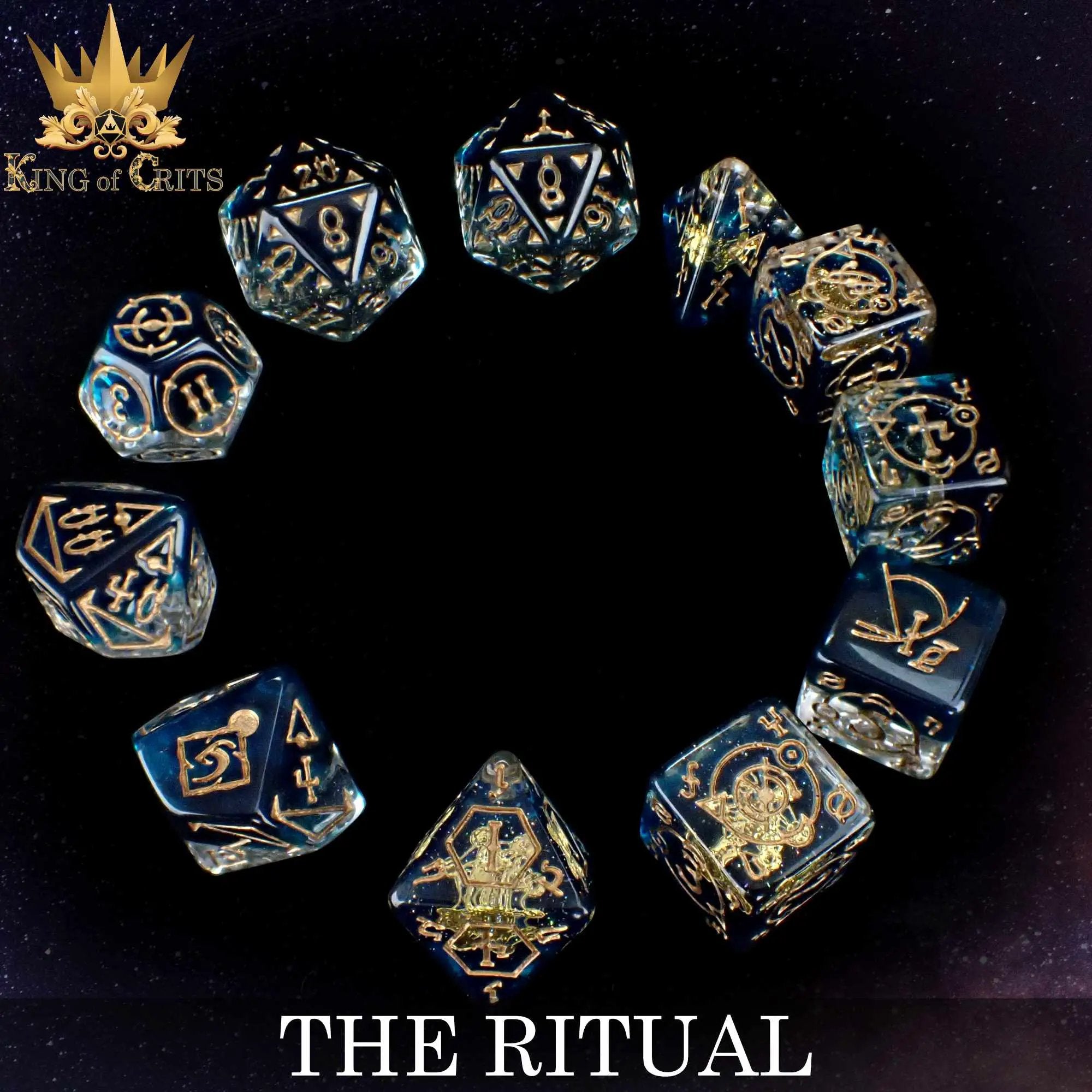 The Ritual 11 Dice Set by DNDDICE.COM
