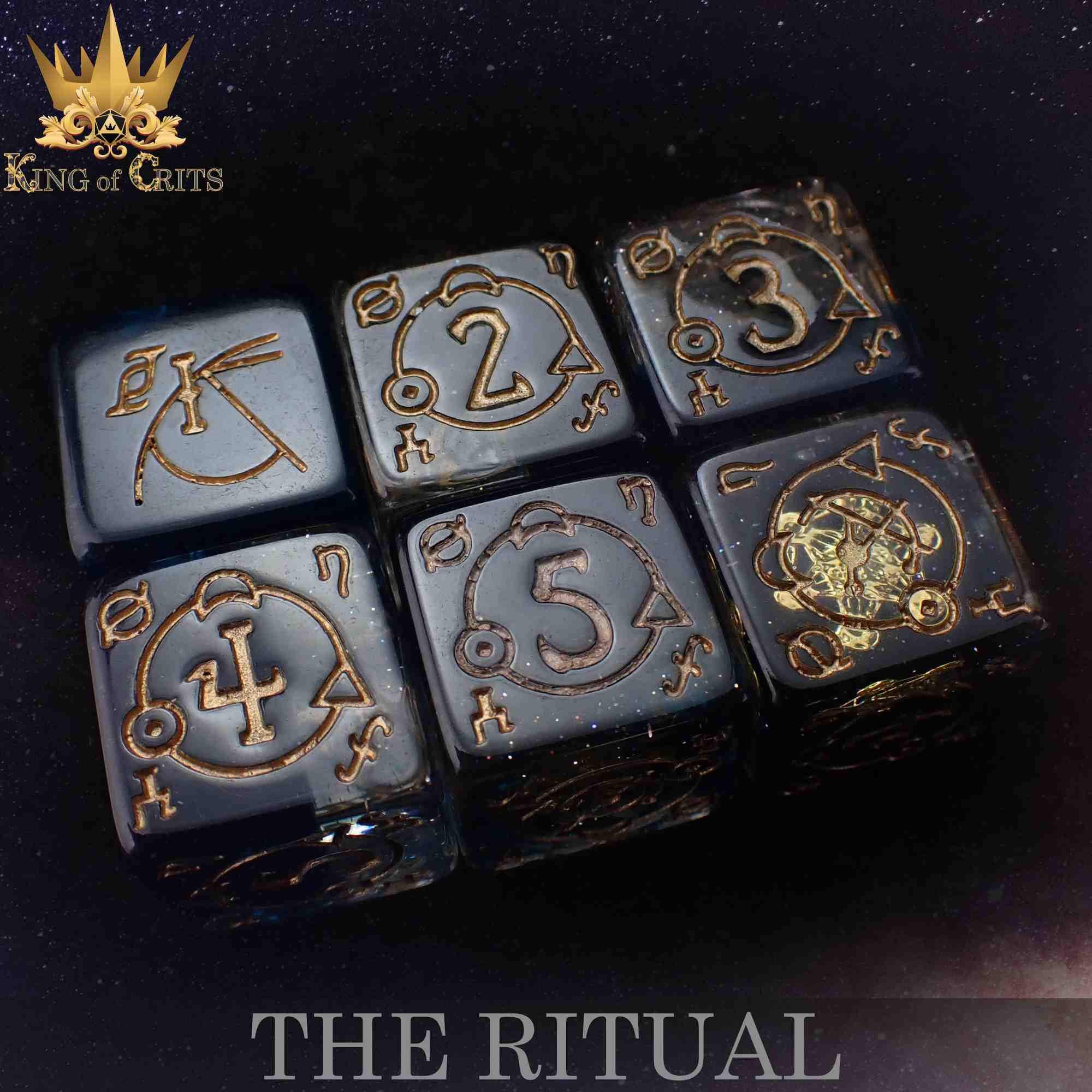 The Ritual 11 Dice Set by DNDDICE.COM