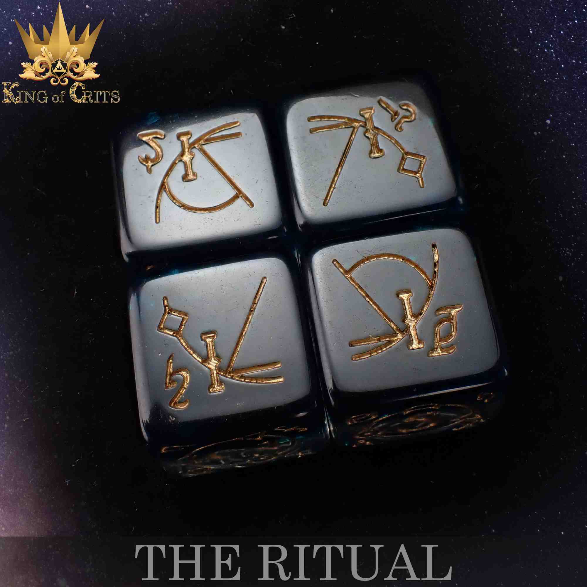 The Ritual 11 Dice Set by DNDDICE.COM