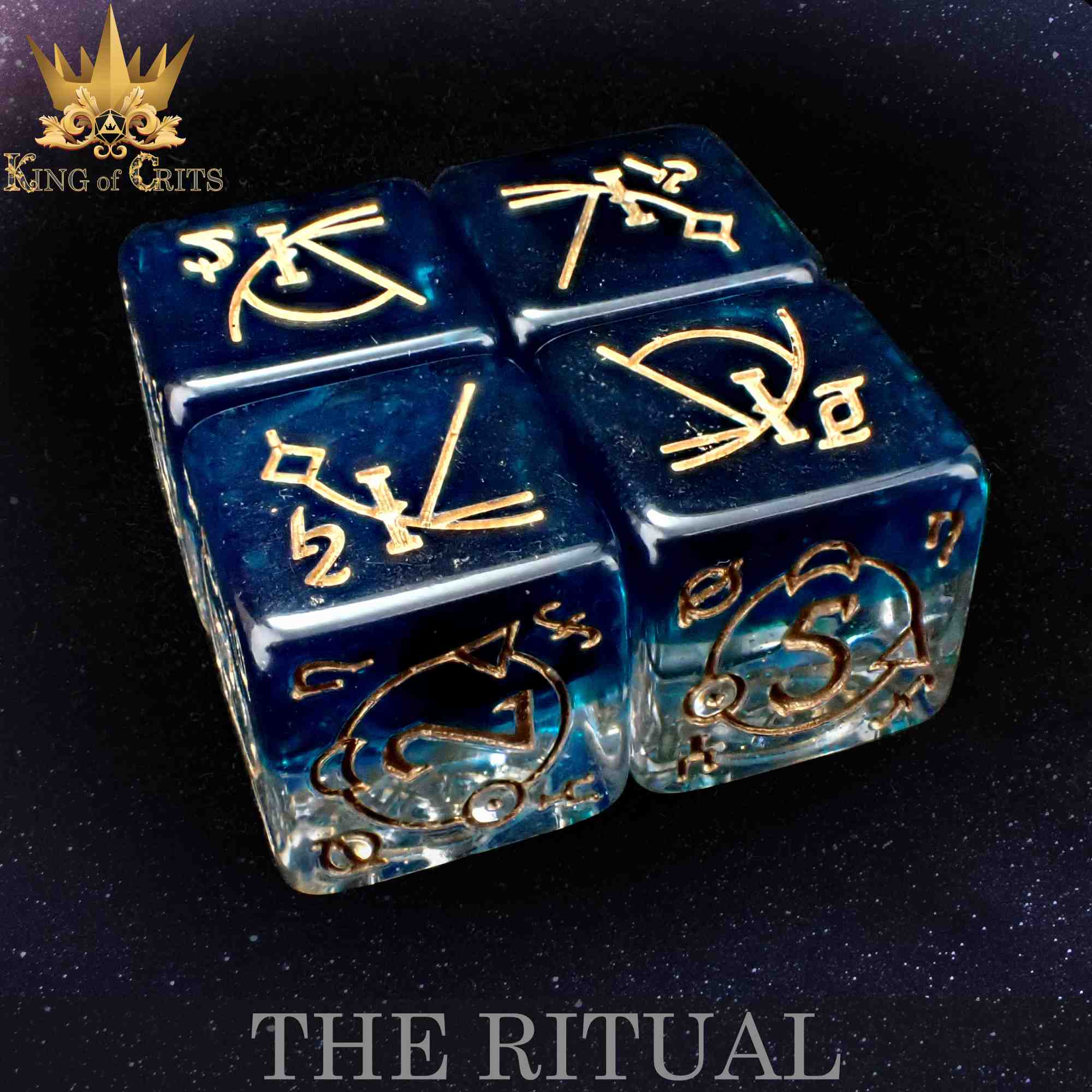 The Ritual 11 Dice Set by DNDDICE.COM