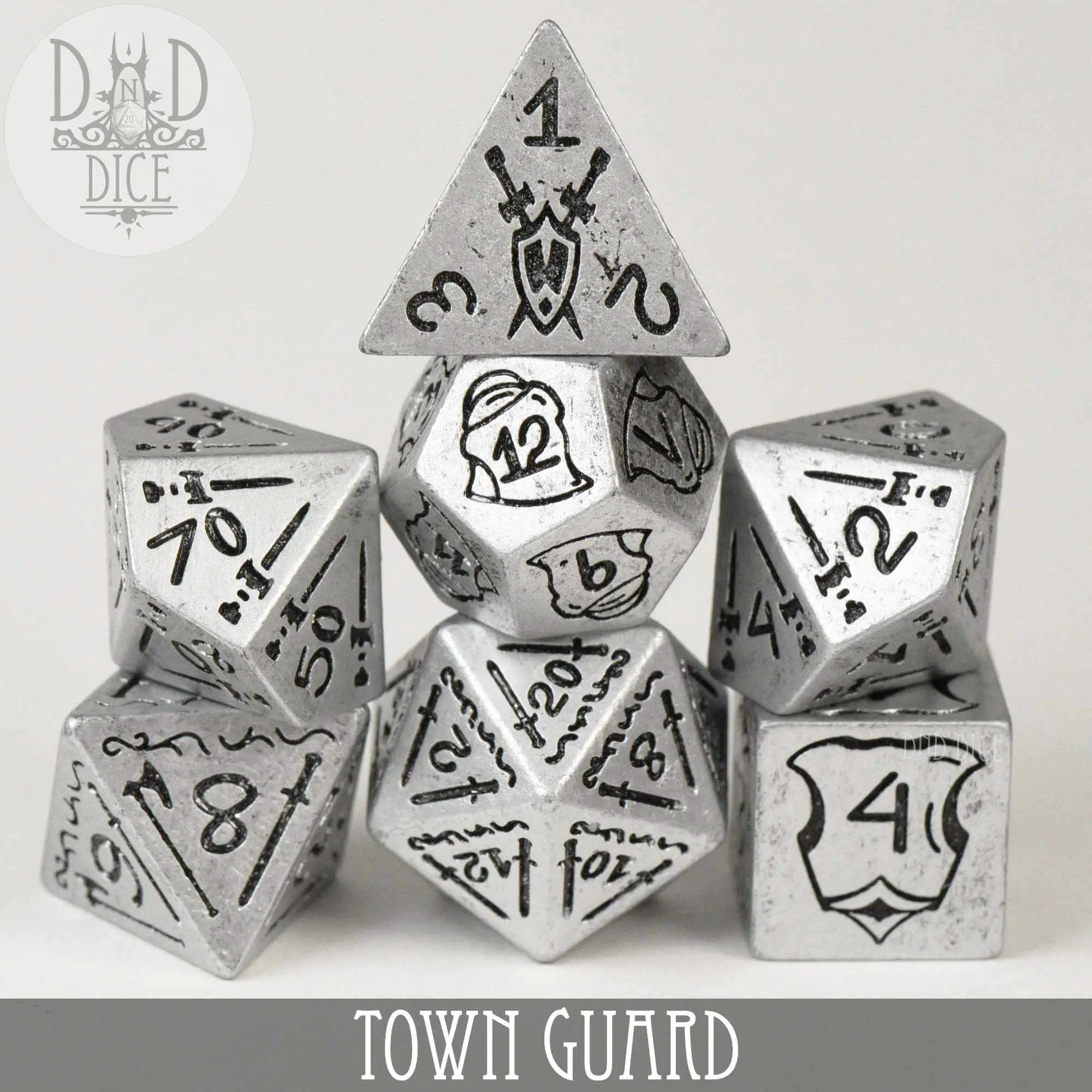Town Guard Dice Set by DNDDICE.COM