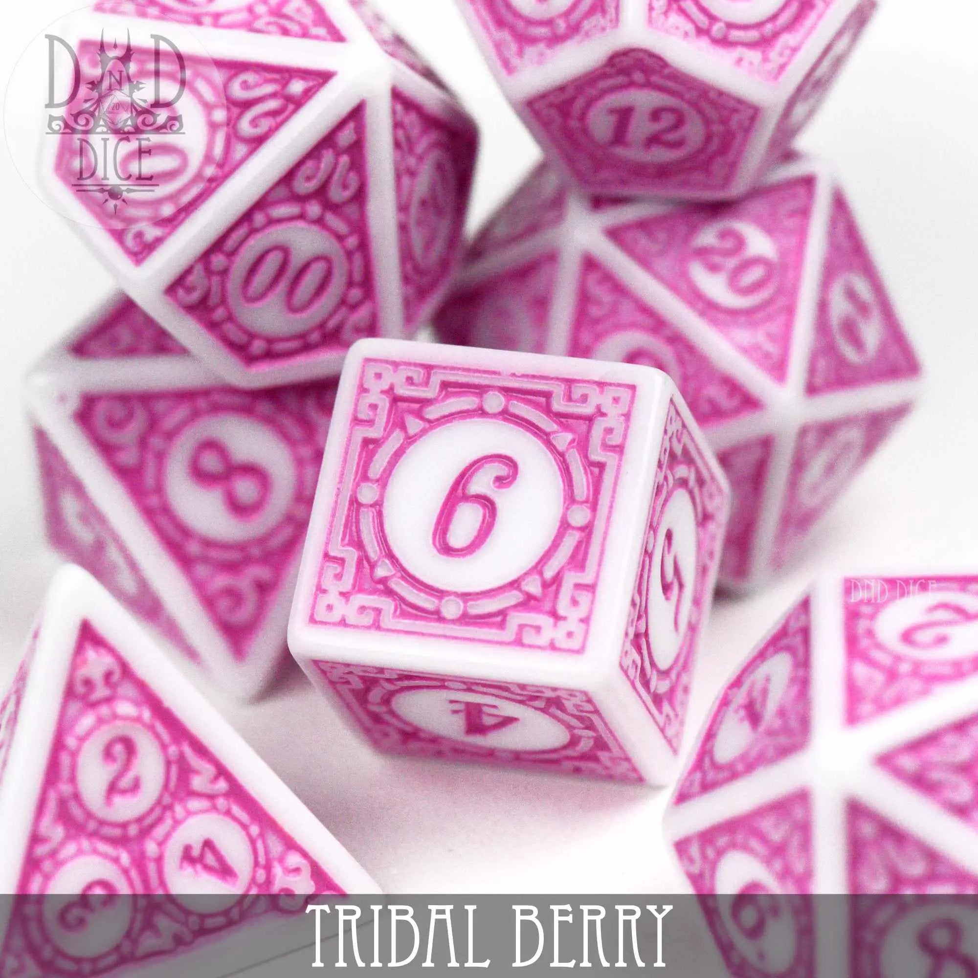 Tribal Berry Dice Set by DNDDICE.COM