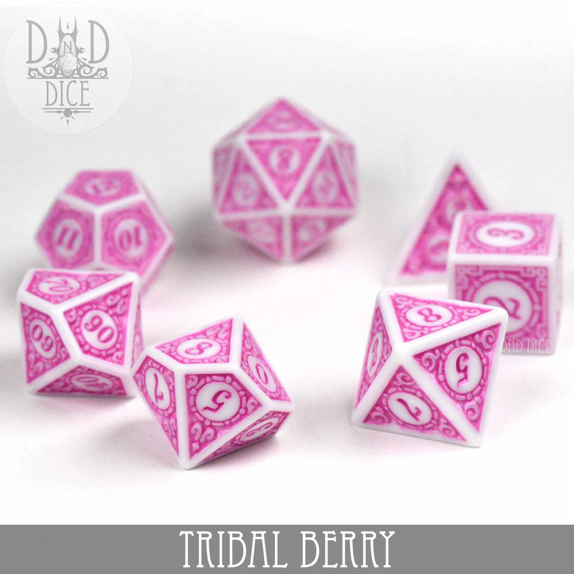 Tribal Berry Dice Set by DNDDICE.COM