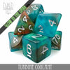 Turbine Coolant Glow in the Dark Dice Set by DNDDICE.COM