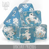 Unicorn Friends Dice Set by DNDDICE.COM
