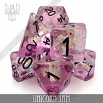 Unicorn Jam Dice Set by DNDDICE.COM