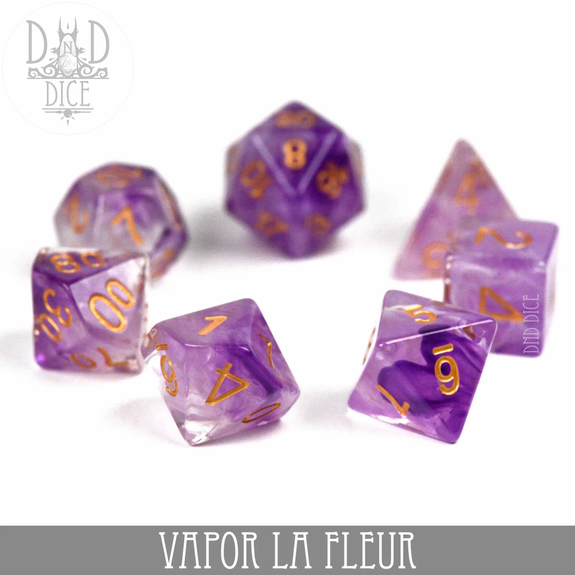 Vapor La Fleur Dice Set by DNDDICE.COM