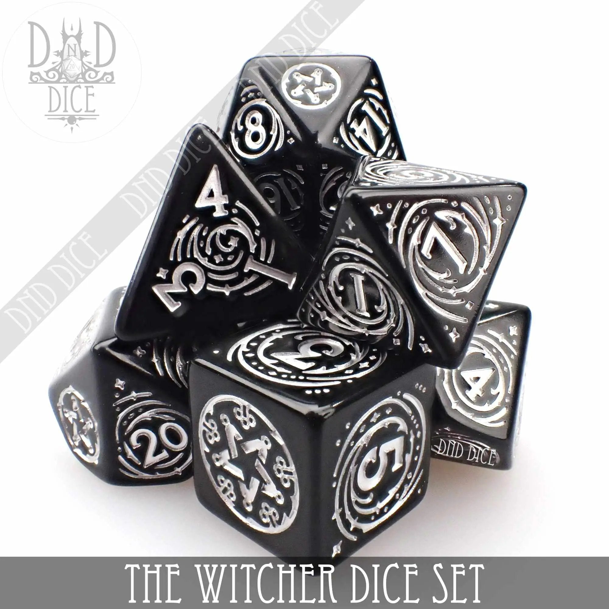The Witcher Dice Set and Coin - Yennefer by DNDDICE.COM