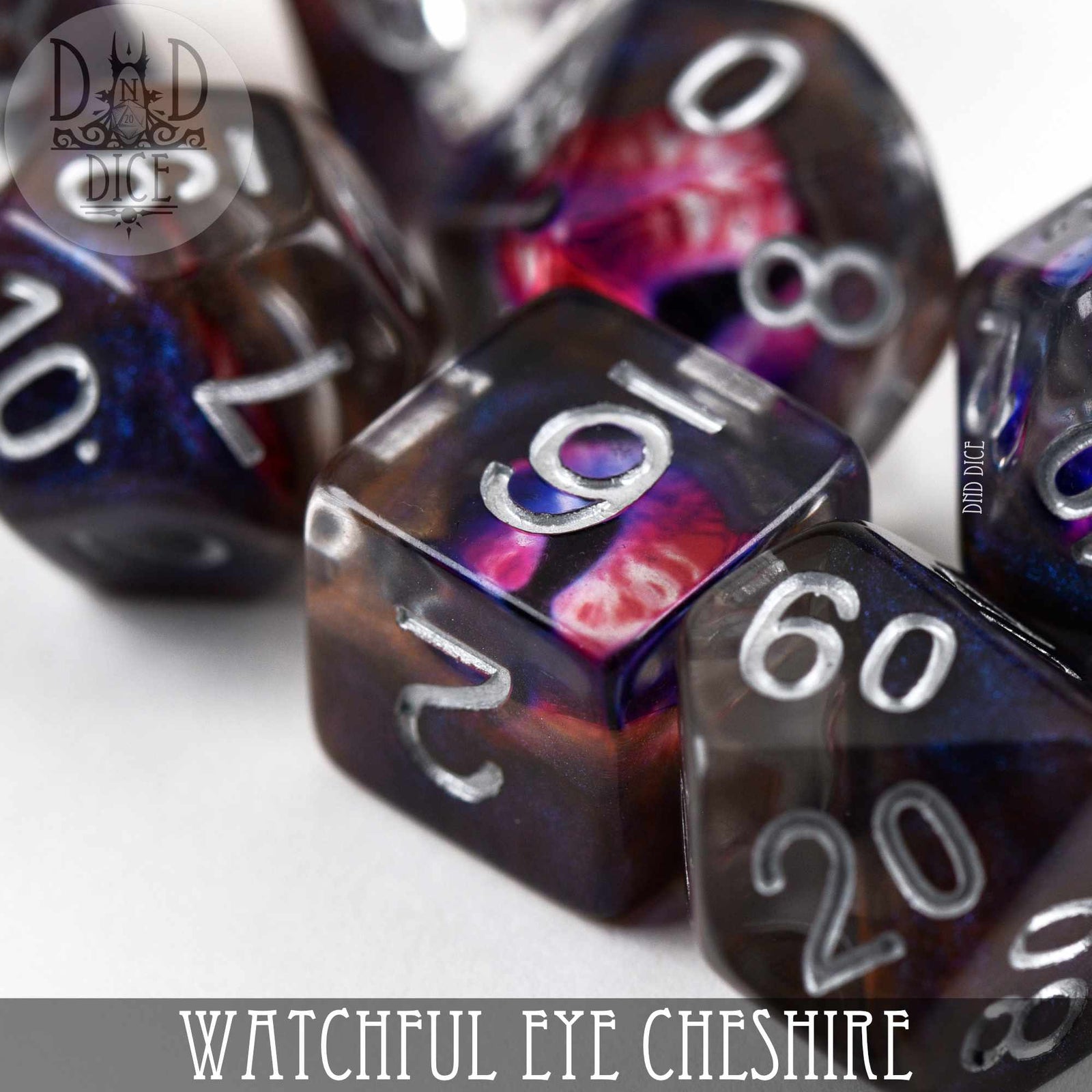 Watchful Eye - Cheshire Dice Set by DNDDICE.COM
